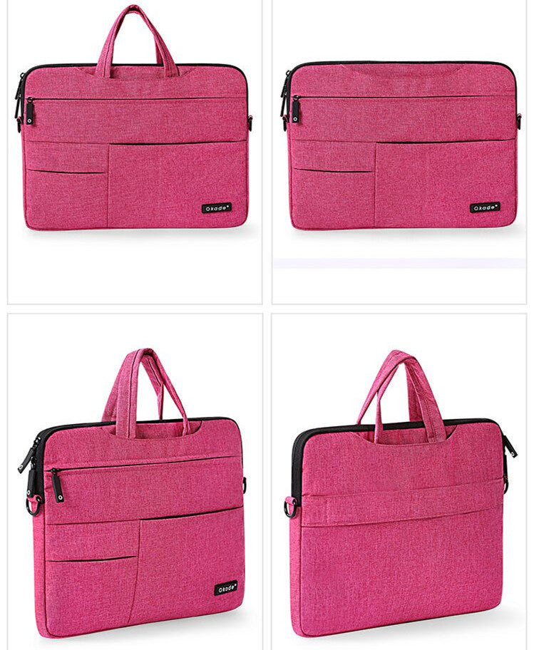 Slim Laptop Bag · Pink