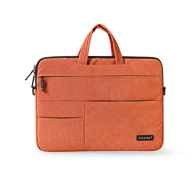 Slim Laptop Bag · Orange