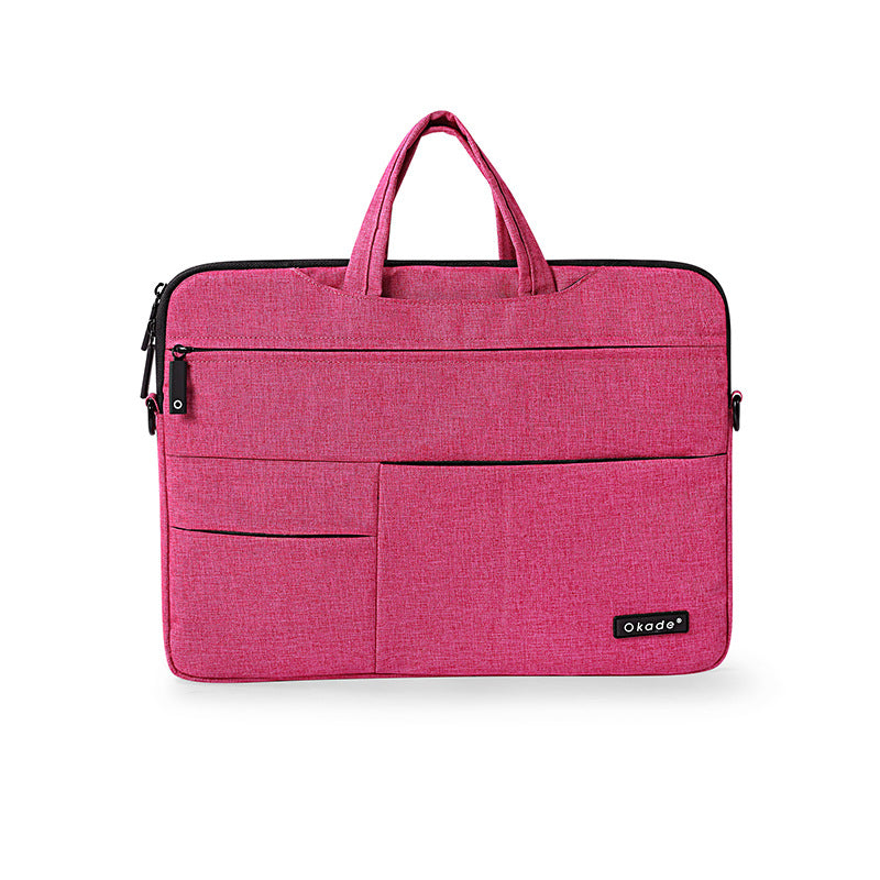 Slim Laptop Bag · Pink