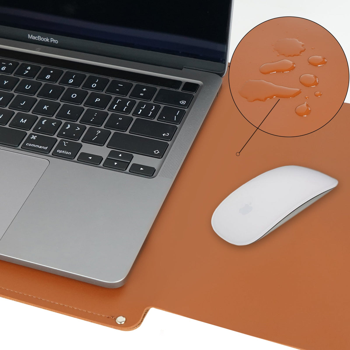 Laptop Bag with Stand · Brown