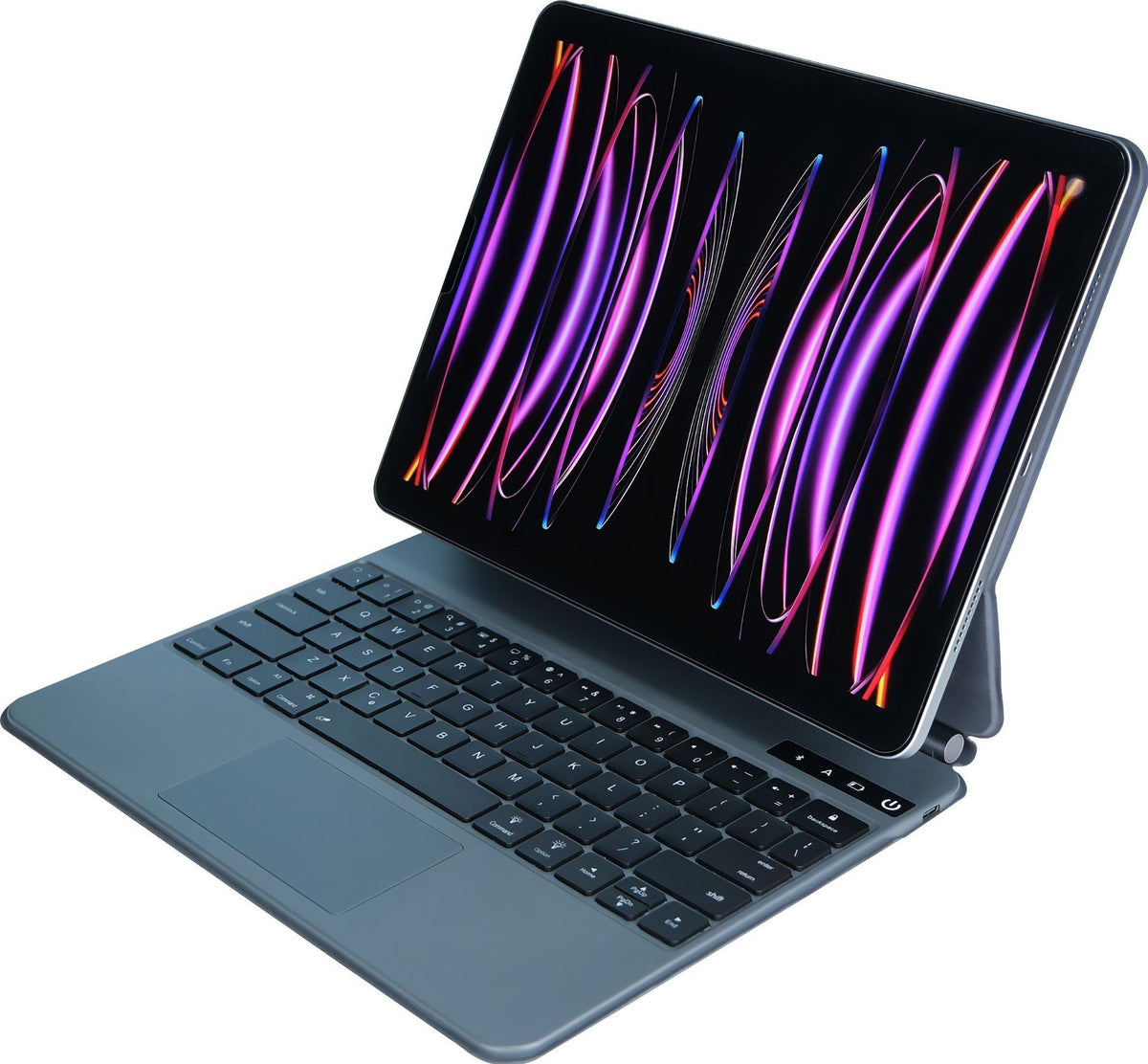 Magnetic Floating Keyboard Case · Black