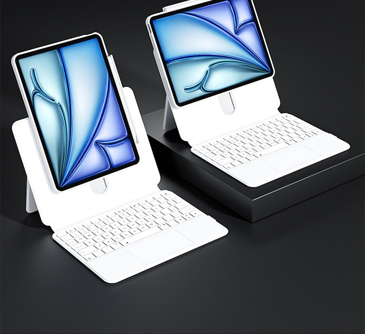 Sliding Rail Keyboard Case · White