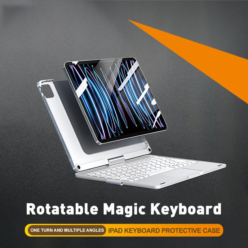 360 Rotating Keyboard Case 11" · Silver: turns a full 360 degrees on the centre hinge